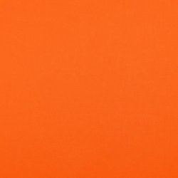 Baumwollstoff "Uni orange"