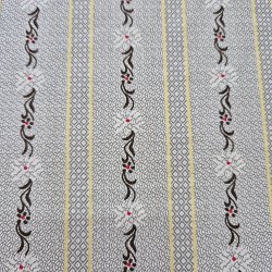 Baumwoll Stoff "Edelweiss beige"