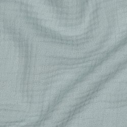 Musselin Stoff "Dreilagig GOTS blassmint"