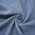 Musselin Stoff "Zweifarbig dunkelblau/hellblau"