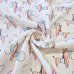 Musselin Stoff "Zebra weiss"