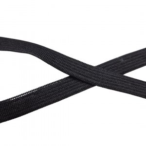 Gummiband "Schwarz 1cm"