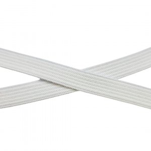 Gummiband "Weiss 1cm"