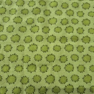 Reststück Jersey Stoff "Flakes lime" 80cm Fr. 9.-