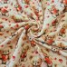 Jersey Stoff "Herzen-Teddy beige"