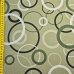 Jersey Stoff "Ringe oliv"