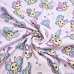 Jersey Stoff "Schmetterling rosa"