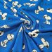 Jersey Stoff "Snoopy blau"
