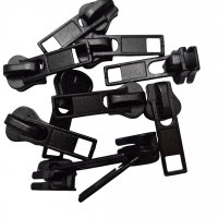 Schieber zu Reissverschluss "Schwarz 5 mm"