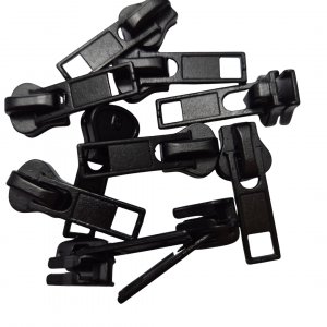 Schieber zu Reissverschluss "Schwarz 5 mm"