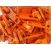 Schieber zu Reissverschluss "6mm neon orange"