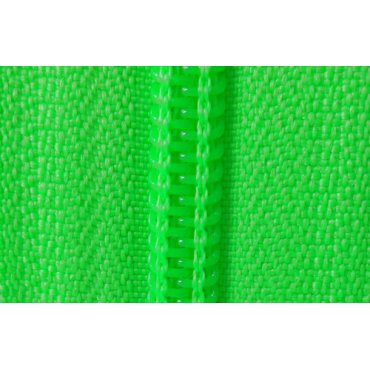 Endlosreissverschluss "6mm neon grün"