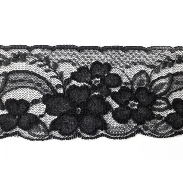 Rachel Spitze "Schwarz 7cm"