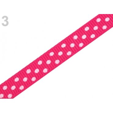 Repsband "Punkte pink"