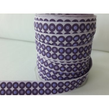Repsband "Dots lila"