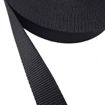 Gurtband "Schwarz 3 cm"