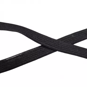 Gummiband "Schwarz 1cm"