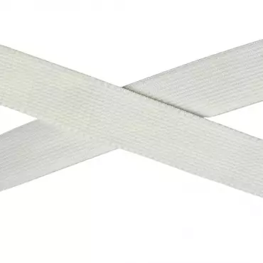 Gummiband "Weiss 25mm"