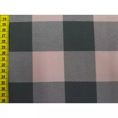 Jerseystoff "Lumberjack Karo rosa"