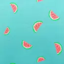 Jersey Stoff "Wassermelonen mint"