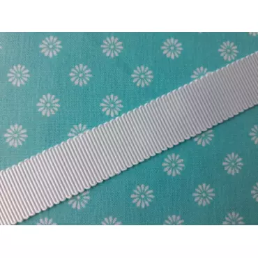 Repsband "Weiss 16mm"