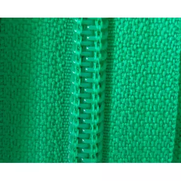 Reststück Endlosreissverschluss "6mm grün" 38cm _Fr. 3.50 mit 1 Zipper
