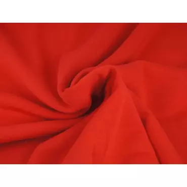 Reststück Sweatshirtstoff "Uni rot" 47cm Fr. 9.-